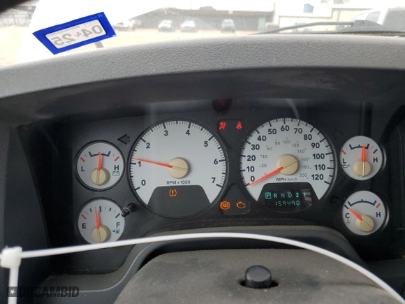 2008 Dodge Ram 2500 SLT with VIN 3D7KR26D98G155342, listed as a Copart auction lot 87460634 with 159,490 mi miles and Salvage Title. Bid and sale history available at carsss.com. Image 9.