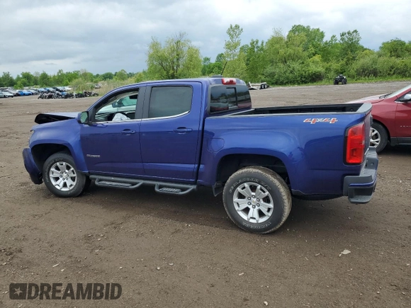 2017 Chevrolet Colorado 4WD LT with VIN 1GCGTCEN4H1293001, listed as a Copart auction lot 57854715 with 147,982 mi miles and Salvage title. Bid and sale history available at DreamBid. Image 2.