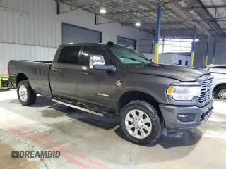 2024 Ram 3500 Laramie with VIN 3C63R3JL6RG170411, listed as a Copart auction lot 69992164 with 0 mi miles and Salvage Title. Bid and sale history available at carsss.com. Image 4.