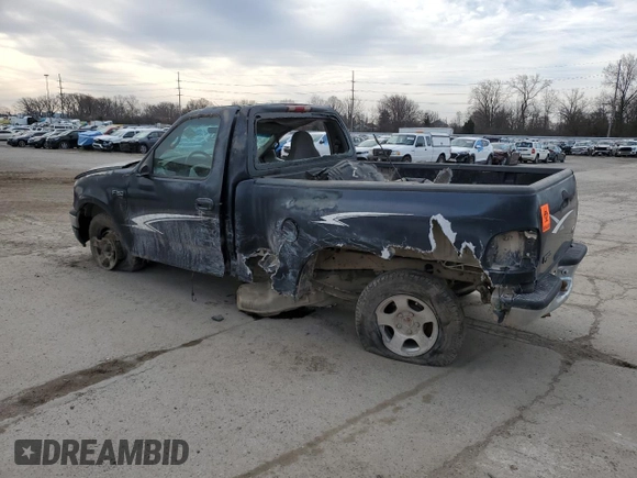 2000 Ford F-150 XL with VIN 2FTZF0728YCA61923, listed as a Copart auction lot 49672515 with 0 mi miles and Salvage Title. Bid and sale history available at carsss.com. Image 2.