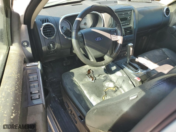 2010 Ford Explorer Sport Trac Limited with VIN 1FMEU3D82AUA33521, listed as a Copart auction lot 82369954 with 0 mi miles and Salvage Title. Bid and sale history available at carsss.com. Image 8.