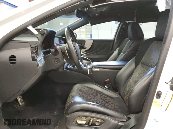 2019 Lexus LS 500 with VIN JTHC51FF0K5006952, listed as a Copart auction lot 87219154 with 38,788 mi miles and Salvage title. Bid and sale history available at DreamBid. Image 7.