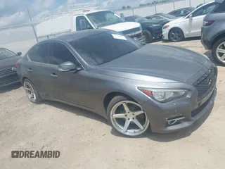 2016 Infiniti Q50 Premium with VIN JN1EV7AR2GM346747, listed as a IAAI auction lot 42778882 with 123,022 mi miles and . Bid and sale history available at DreamBid. Image 1.