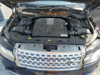 2017 Land Rover Range Rover with VIN SALGS2FE5HA324390, listed as a Copart auction lot 54923095 with 109,116 mi miles and Salvage title. Bid and sale history available at DreamBid. Image 12.
