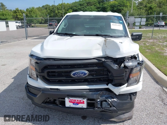 2023 Ford F-150 XL with VIN 1FTMF1CP7PKF84555, listed as a IAAI auction lot 42197597 with 12,216 mi miles and . Bid and sale history available at DreamBid. Image 13.