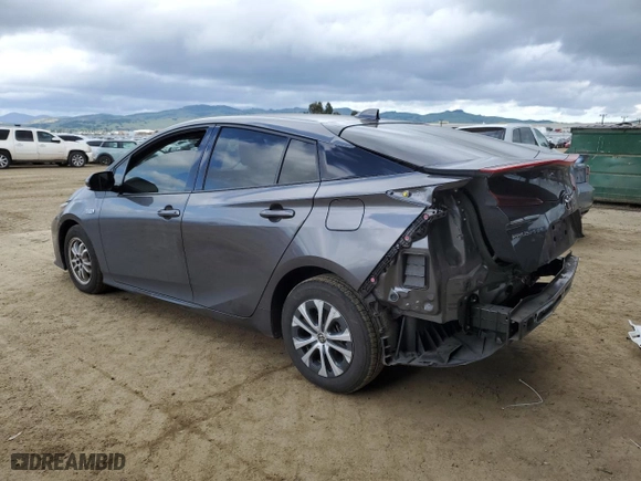 2020 Toyota Prius Prime LE with VIN JTDKARFP5L3142717, listed as a Copart auction lot 50379455 with 82,531 mi miles and Salvage Title. Bid and sale history available at carsss.com. Image 2.