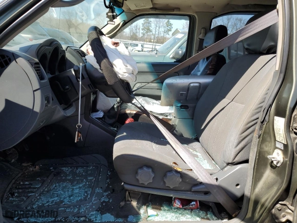 2003 Nissan Xterra XE with VIN 5N1ED28T73C660264, listed as a Copart auction lot 46847725 with 0 mi miles and Salvage Title. Bid and sale history available at carsss.com. Image 7.