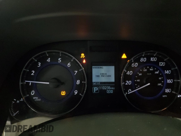 2016 Infiniti QX70 with VIN JN8CS1MW0GM753031, listed as a Copart auction lot 59922585 with 110,236 mi miles and Salvage title. Bid and sale history available at DreamBid. Image 9.