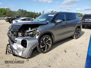 2022 Mitsubishi Outlander SE with VIN JA4J3UA87NZ012036, listed as a Copart auction lot 57279345 with 35,597 mi miles and Salvage title. Bid and sale history available at DreamBid. Image 1.