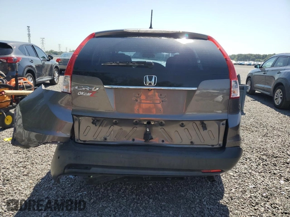 2013 Honda CR-V LX with VIN 3CZRM3H36DG709202, listed as a Copart auction lot 57304815 with 136,443 mi miles and Clean title. Bid and sale history available at DreamBid. Image 6.