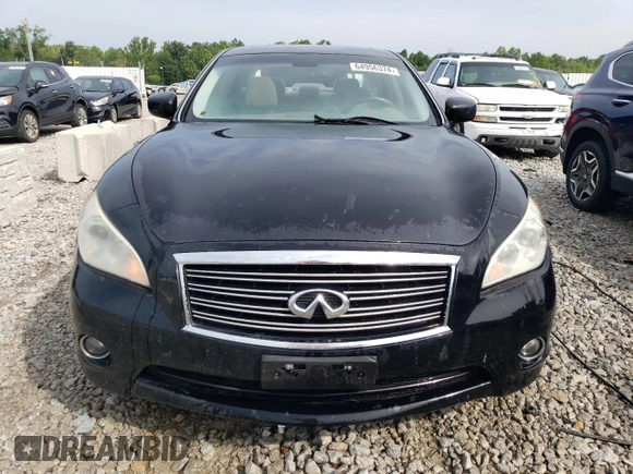 2013 Infiniti M37 with VIN JN1BY1AR2DM601013, listed as a Copart auction lot 64956374 with 135,626 mi miles and Non Repairable. Bid and sale history available at carsss.com. Image 5.