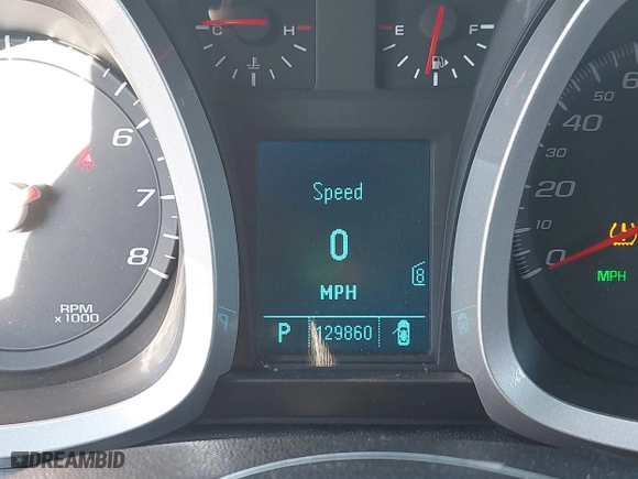 2010 Chevrolet Equinox LTZ with VIN 2CNFLFEY5A6409165, listed as a IAAI auction lot 41897891 with 129,860 mi miles. Bid and sale history available at carsss.com. Image 15.