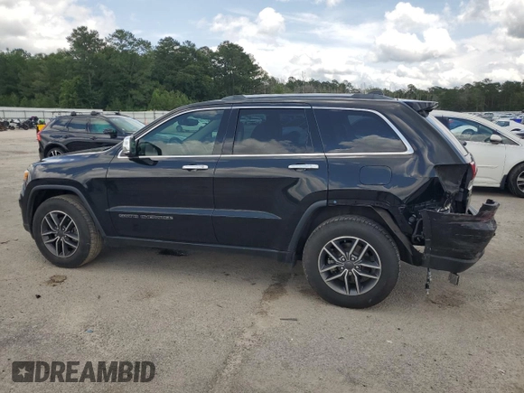 2020 Jeep Grand Cherokee Limited with VIN 1C4RJEBGXLC246617, listed as a Copart auction lot 59770475 with 142,221 mi miles and Salvage title. Bid and sale history available at DreamBid. Image 2.