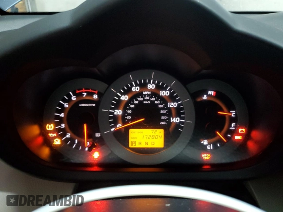 2007 Toyota RAV4 Limited with VIN JTMBK31V076013918, listed as a Copart auction lot 61631915 with 172,804 mi miles and Clean title. Bid and sale history available at DreamBid. Image 9.