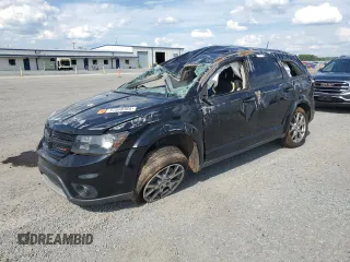 2018 Dodge Journey GT z VIN 3C4PDCEG5JT473083, wystawiony jako Copart lot #57508365 z przebiegiem 134 263 mil mil oraz Szkoda całkowita • Salvage title. Historia ofert i sprzedaży dostępna na DreamBid. Obrazek 1.