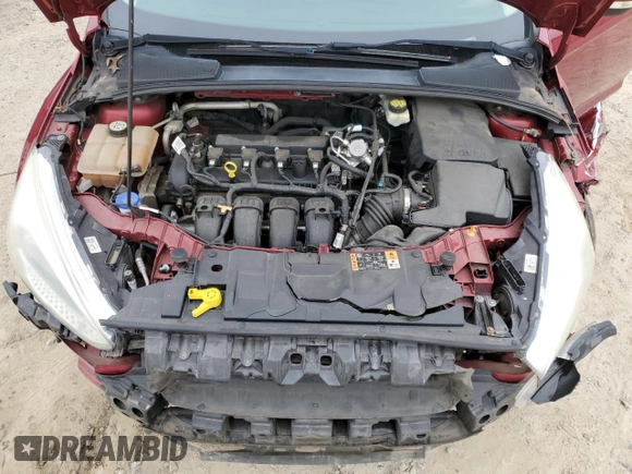 2017 Ford Focus SE with VIN 1FADP3F22HL264053, listed as a Copart auction lot 48172355 with 130,818 mi miles and Salvage Title. Bid and sale history available at DreamBid. Image 11.