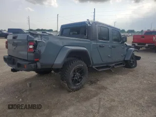 2024 Jeep Gladiator Willys с VIN 1C6HJTAG7RL131975, выставлен на аукционе Copart как лот 55139965 с пробегом 4 583 миль миль и Списание • Salvage title. История ставок и продаж доступна на DreamBid. Изображение 3.