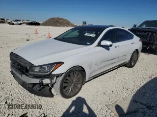 2017 Genesis G80 5.0L Ultimate with VIN KMHGN4JFXHU173423, listed as a Copart auction lot 88958115 with 102,061 mi miles and Salvage Title. Bid and sale history available at carsss.com. Image 1.