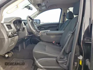 2019 Nissan Titan S with VIN 1N6AA1EK3KN528085, listed as a Copart auction lot 56395595 with 53,794 mi miles and Salvage title. Bid and sale history available at DreamBid. Image 7.