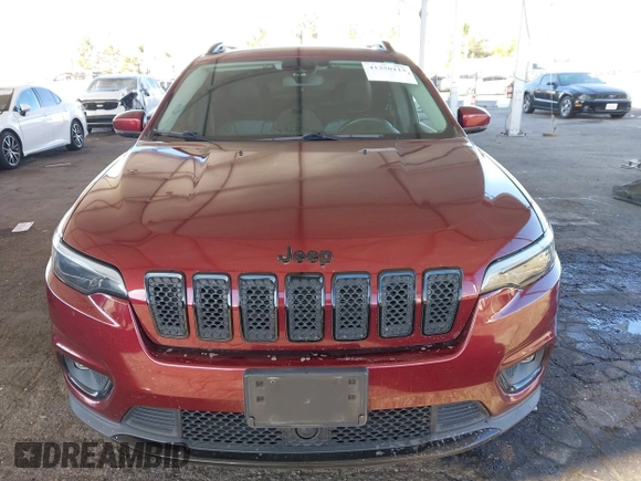 2021 Jeep Cherokee Altitude with VIN 1C4PJLLB0MD120227, listed as a IAAI auction lot 41350113 with 71,644 mi miles. Bid and sale history available at carsss.com. Image 13.