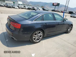 2013 Audi S6 Prestige with VIN WAUF2AFC6DN128504, listed as a Copart auction lot 61459994 with 116,393 mi miles and Salvage Title. Bid and sale history available at carsss.com. Image 3.