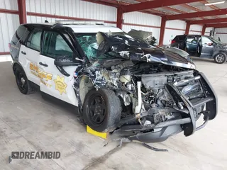 2018 Ford Police Interceptor Utility z VIN 1FM5K8AR1JGB92061, wystawiony jako IAAI lot #42011866 z przebiegiem Nie podano mil oraz . Historia ofert i sprzedaży dostępna na DreamBid. Obrazek 1.