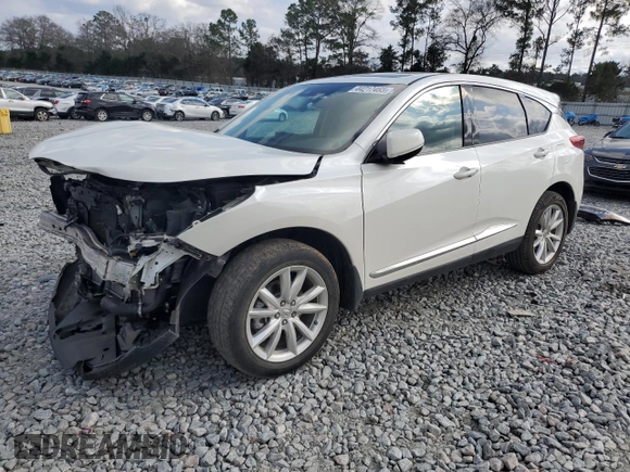 2019 Acura RDX with VIN 5J8TC1H35KL022555, listed as a Copart auction lot 44217465 with 74,220 mi miles and Salvage Title. Bid and sale history available at carsss.com. Image 1.