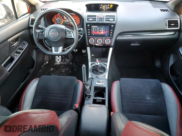 2017 Subaru WRX STI with VIN JF1VA2M67H9813782, listed as a Copart auction lot 87856365 with 91,158 mi miles and Salvage Title. Bid and sale history available at carsss.com. Image 8.