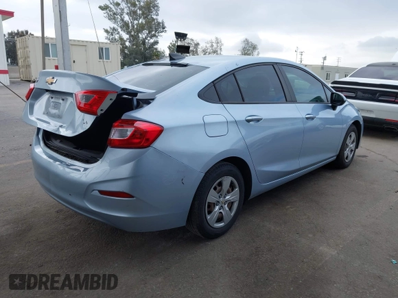 2017 Chevrolet Cruze LS with VIN 1G1BC5SM5H7208092, listed as a IAAI auction lot 42188878 with 101,624 mi miles and . Bid and sale history available at DreamBid. Image 4.