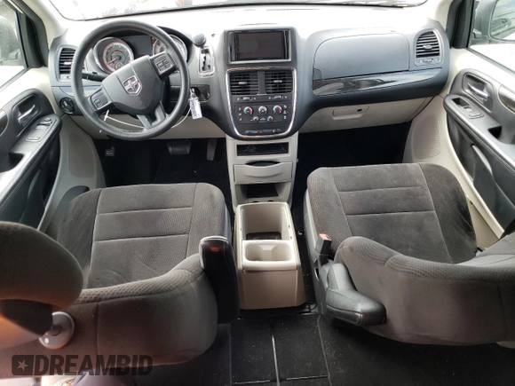 2013 Dodge Grand Caravan SE with VIN 2C4RDGBG3DR560962, listed as a Copart auction lot 53690225 with 124,796 mi miles and Salvage Title. Bid and sale history available at DreamBid. Image 8.
