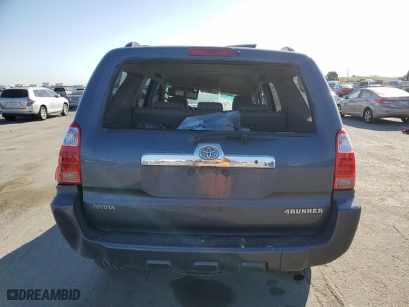 2007 Toyota 4Runner SR5 with VIN JTEZU14R478067735, listed as a Copart auction lot 48435955 with 198,403 mi miles and Salvage Title. Bid and sale history available at carsss.com. Image 6.