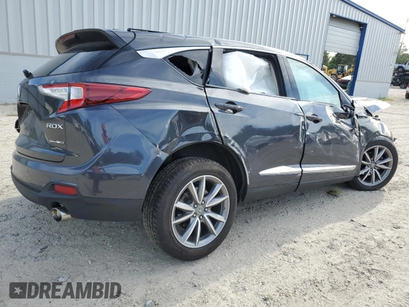 2020 Acura RDX Technology with VIN 5J8TC2H56LL007877, listed as a Copart auction lot 54269245 with Not provided miles and Salvage title. Bid and sale history available at DreamBid. Image 3.
