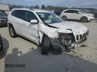 2018 Jeep Cherokee Overland with VIN 1C4PJMJX9JD594323, listed as a Copart auction lot 76238794 with 71,870 mi miles and Salvage Title. Bid and sale history available at carsss.com. Image 4.