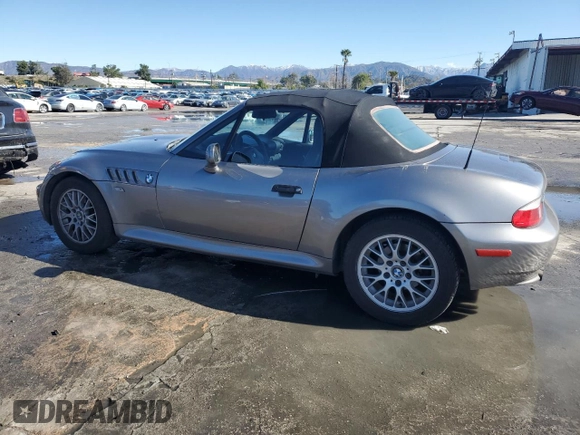 2002 BMW Z3 2.5 z VIN 4USCN334X2LK51845, wystawiony jako Copart lot #48044055 z przebiegiem 163 214 mil mil oraz Szkoda całkowita • Salvage title. Historia ofert i sprzedaży dostępna na DreamBid. Obrazek 2.