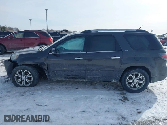 2015 GMC Acadia SLT with VIN 1GKKVRKD7FJ282188, listed as a IAAI auction lot 41610986 with 171,935 mi miles. Bid and sale history available at carsss.com. Image 14.