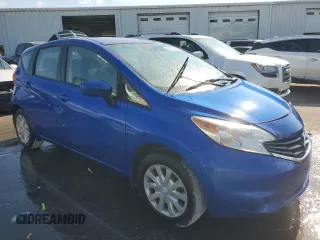 2016 Nissan Note S with VIN 3N1CE2CP9GL397484, listed as a Copart auction lot 78378884 with 121,024 mi miles and Salvage Title. Bid and sale history available at DreamBid. Image 4.