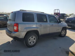 2017 Jeep Patriot Sport with VIN 1C4NJPBA6HD149986, listed as a Copart auction lot 75048654 with 117,003 mi miles and Salvage Title. Bid and sale history available at carsss.com. Image 3.