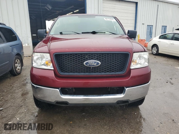 2005 Ford F-150 XLT with VIN 1FTRF04575KC15575, listed as a Copart auction lot 88153045 with 99,896 mi miles and Salvage Title. Bid and sale history available at carsss.com. Image 5.