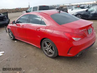 2015 Mercedes-Benz CLA-Class CLA 250 with VIN WDDSJ4EB7FN211883, listed as a IAAI auction lot 41519554 with 103,980 mi miles. Bid and sale history available at carsss.com. Image 3.