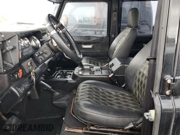 1994 Land Rover Defender with VIN SALLDHMF8MA941901, listed as a Copart auction lot 75521374 with Not provided miles and Salvage title. Bid and sale history available at DreamBid. Image 7.