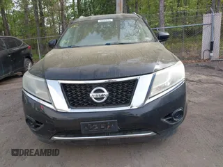 2015 Nissan Pathfinder S with VIN 5N1AR2MN2FC721337, listed as a IAAI auction lot 42120678 with 242,287 mi miles. Bid and sale history available at carsss.com. Image 12.