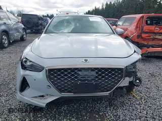 2019 Genesis G70 3.3T Advanced with VIN KMTG74LE6KU014118, listed as a IAAI auction lot 41752512 with 51,817 mi miles. Bid and sale history available at carsss.com. Image 13.