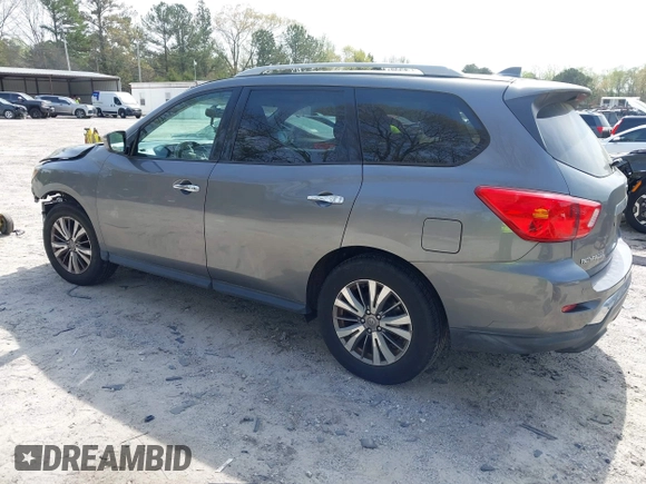 2019 Nissan Pathfinder S with VIN 5N1DR2MN2KC618863, listed as a IAAI auction lot 41922994 with 143,693 mi miles and . Bid and sale history available at DreamBid. Image 3.