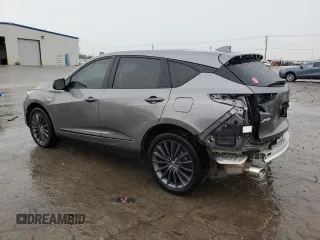 2022 Acura RDX PMC Edition with VIN 5J8TC2H87NL007237, listed as a Copart auction lot 66334554 with 33,773 mi miles and Salvage Title. Bid and sale history available at carsss.com. Image 2.