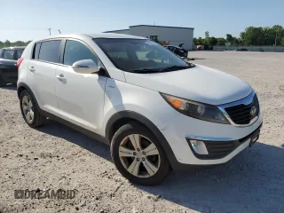 2012 Kia Sportage LX with VIN KNDPBCA21C7233424, listed as a Copart auction lot 61829465 with 129,526 mi miles and Salvage title. Bid and sale history available at DreamBid. Image 4.