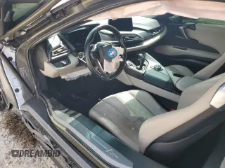 2015 BMW i8 with VIN WBY2Z2C56FV391487, listed as a Copart auction lot 72029534 with 89,048 mi miles and Salvage Title. Bid and sale history available at carsss.com. Image 8.