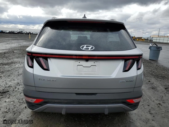 2024 Hyundai Tucson Hybrid Limited with VIN KM8JECD19RU140396, listed as a Copart auction lot 50977355 with 13,754 mi miles and Salvage Title. Bid and sale history available at carsss.com. Image 6.