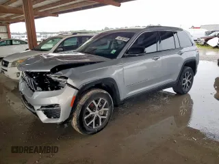 2023 Jeep Grand Cherokee Limited with VIN 1C4RJGBG1P8902983, listed as a Copart auction lot 63792305 with 35,288 mi miles and Salvage title. Bid and sale history available at DreamBid. Image 1.