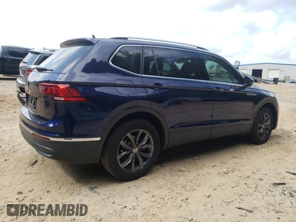 2023 Volkswagen Tiguan SE with VIN 3VV3B7AX9PM102224, listed as a Copart auction lot 57221585 with 21,202 mi miles and Salvage title. Bid and sale history available at DreamBid. Image 3.