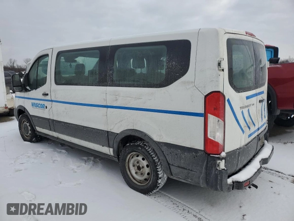 2019 Ford Transit Passenger XL z VIN 1FMZK1ZM8KKB85415, wystawiony jako Copart lot #42512895 z przebiegiem 63 835 mil mil oraz Czysty tytuł • Clean title. Historia ofert i sprzedaży dostępna na DreamBid. Obrazek 2.